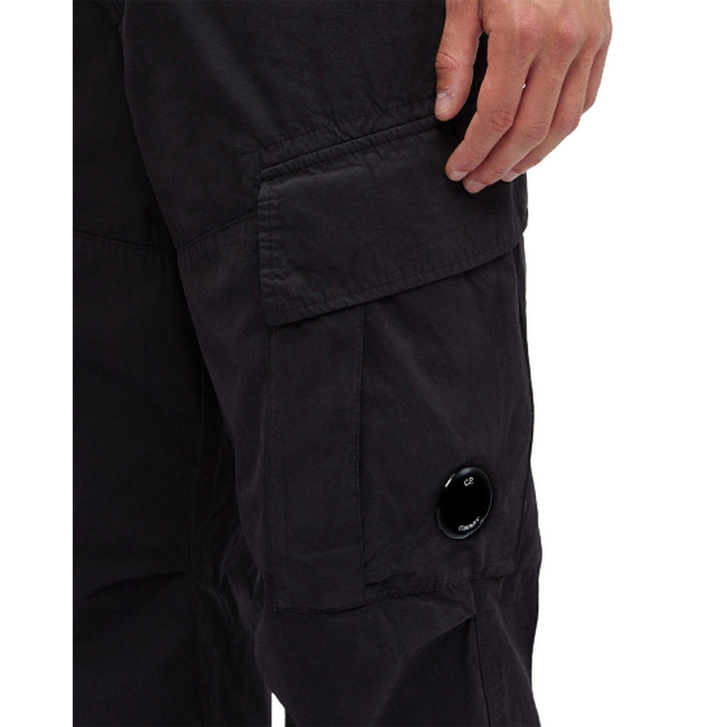 Pantaloni Uomo C.P. Company - Microreps Loose Cargo Pants - Nero