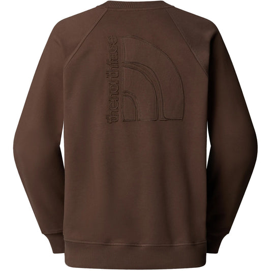 Felpe senza cappuccio Uomo The North Face - Men’s Logo Rmst Relaxed Crew - Marrone