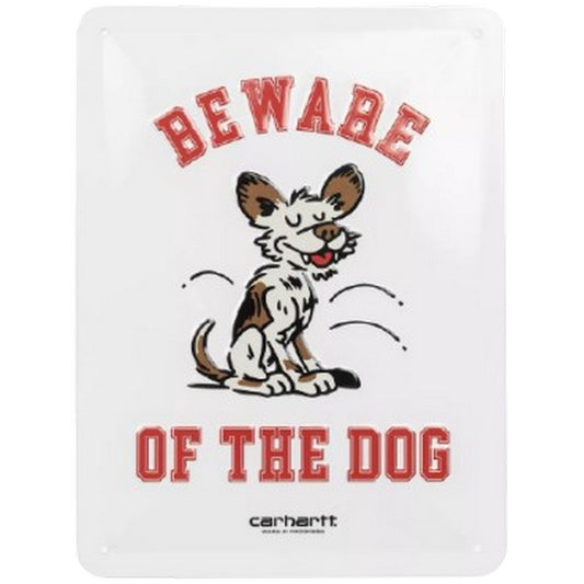 Andere (Gartenmöbel) Unisex Carhartt Wip – Wild Dog Beware Plate Steel – Mehrfarbig