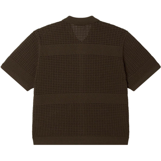 Camicie casual Uomo Obey - Obey Zach Sweater Shirt - Verde
