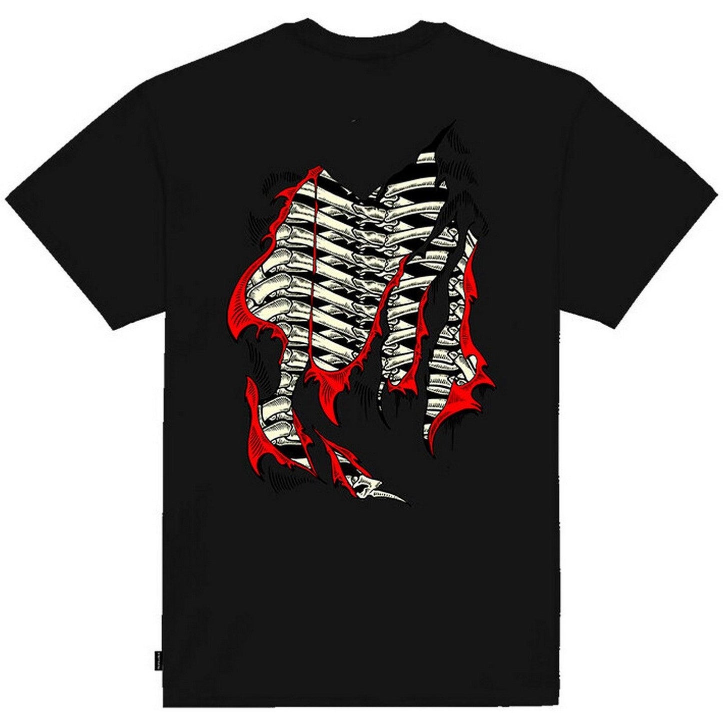 T-shirt Uomo Propaganda - T-Shirt Ribs Scrub - Nero