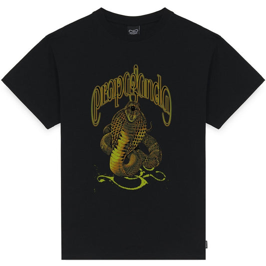 Propaganda Herren T-Shirt – M/M Reptilien-T-Shirt – Schwarz