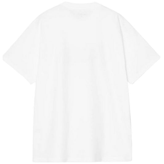 Carhartt Wip T-shirt pour hommes - T-shirt Workers S/S - Blanc