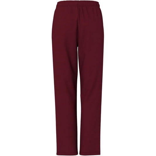 Pantaloni Donna Pieces - Pcchilli Hw Straight Sweat Pants Noos Bc - Bordeaux
