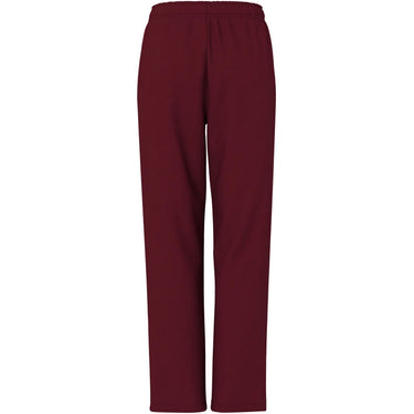 Pantalones de mujer Pieces - Pcchilli Hw Straight Sweat Pants Noos Bc - Burdeos