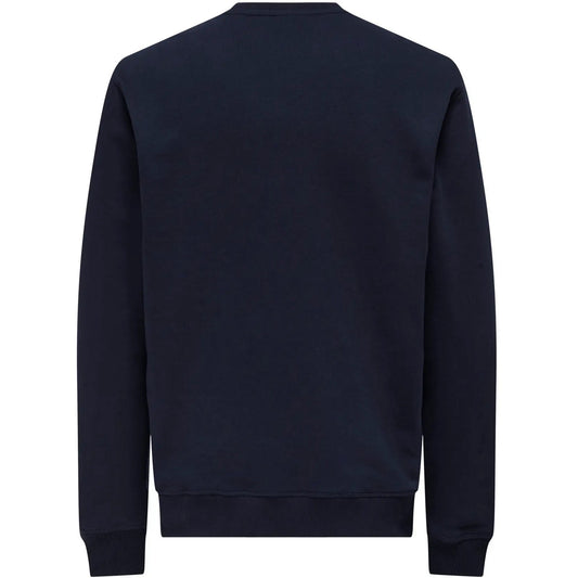 Only & Sons Herren-Kapuzenpullover – Onsdavid Reg Crew Sweat – Blau