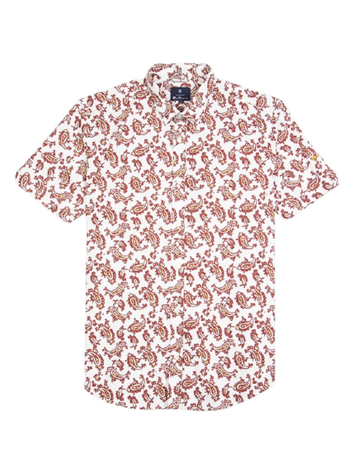 Camicie casual Uomo Ben Sherman - S/S Paisley Shirt - Multicolore