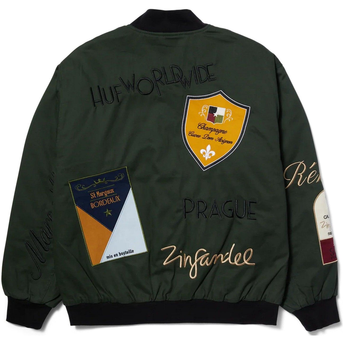 Giacche Uomo Huf - Stratford Tour Jacket - Verde
