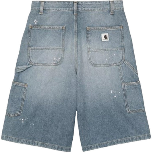 Pantaloncini Donna Carhartt Wip - W' Nixon Double Knee Short - Blu