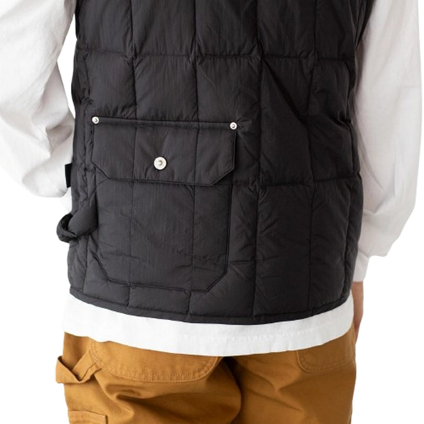 Gilet Unisex Taion - Work W-Zip Lib Down Vest - Nero