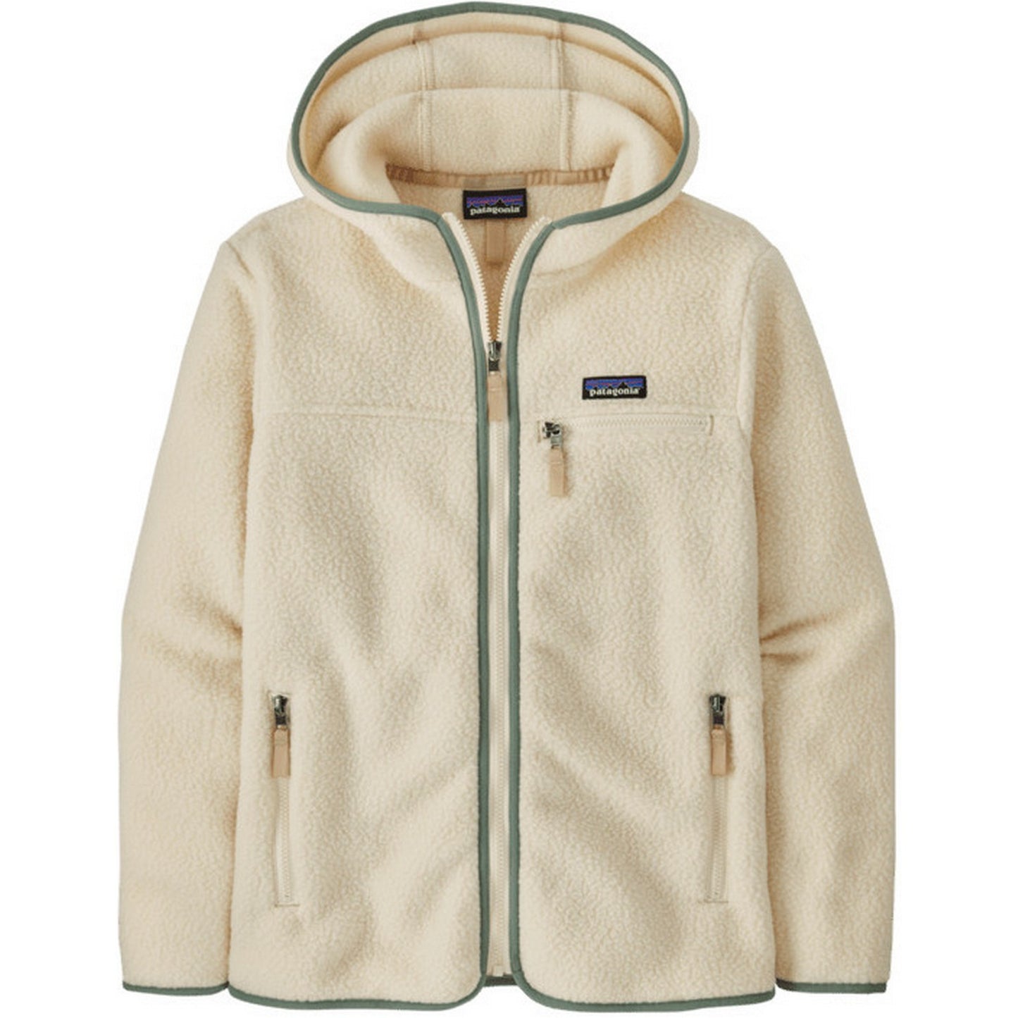Giacche Donna Patagonia - W'm Retro Pile Hoody - Beige