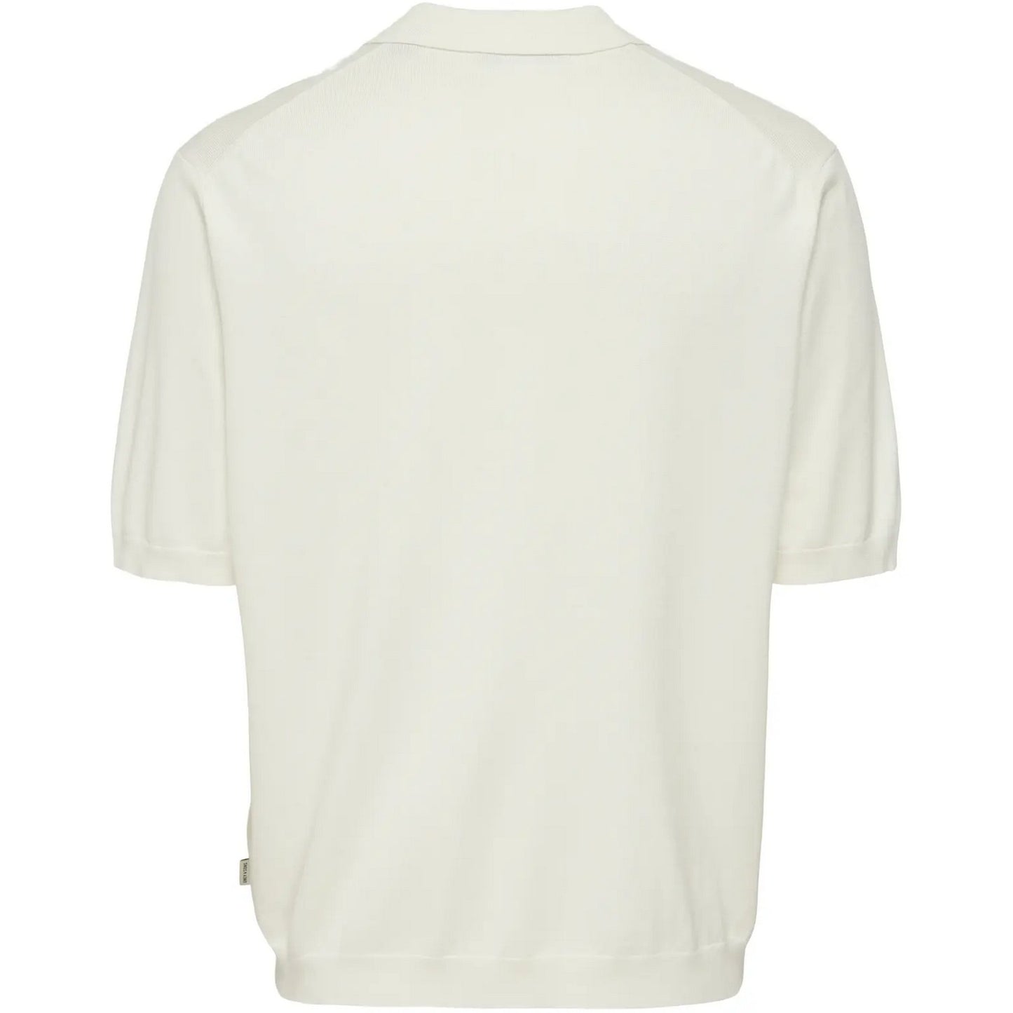 Maglie a manica lunga Uomo Only & Sons - Onswyler Life Rlx 12 Ss Split Knit Noos - Bianco