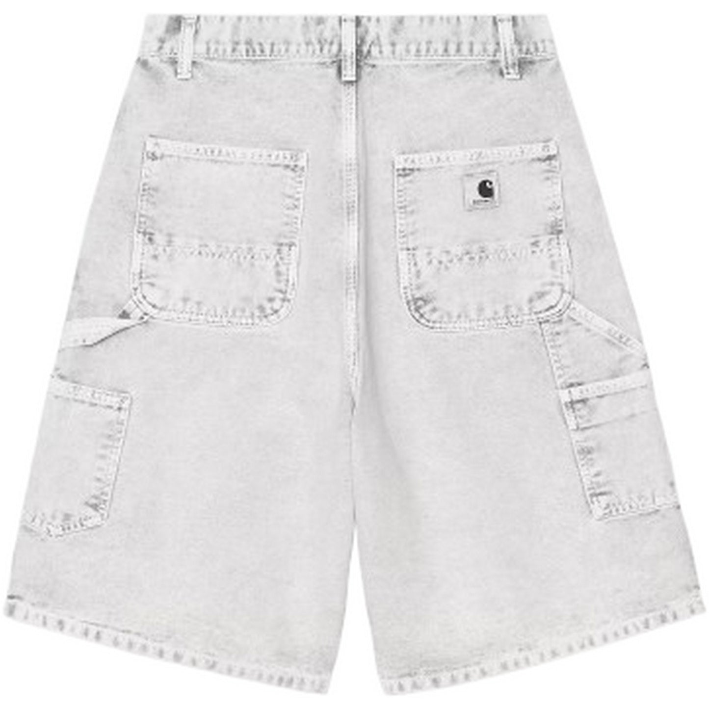 Bermuda Donna Carhartt Wip - W' Brandon Single Knee Short - Grigio
