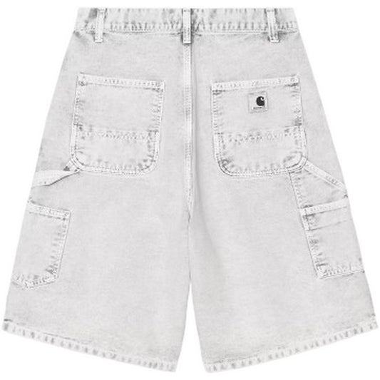 Bermuda Donna Carhartt Wip - W' Brandon Single Knee Short - Grigio