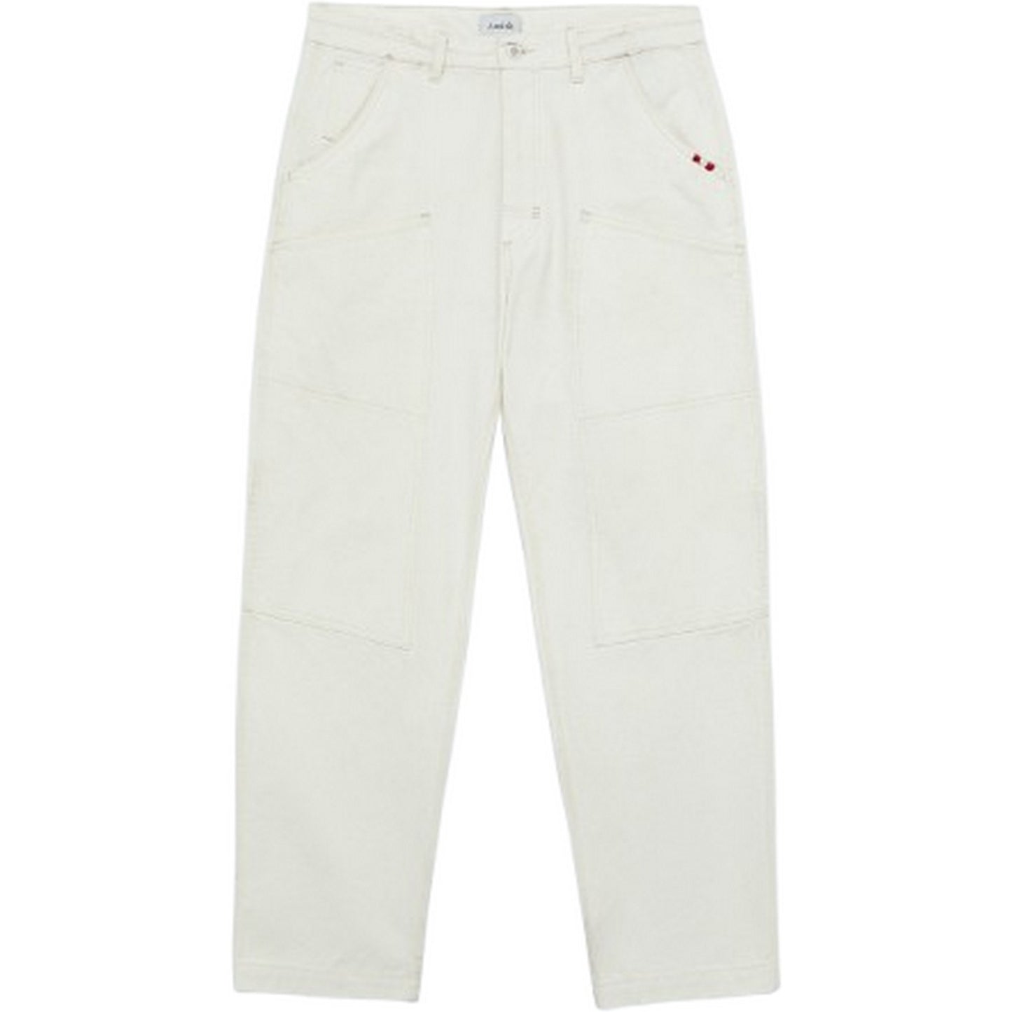 Pantaloni Uomo Amish - Super knee - Bianco