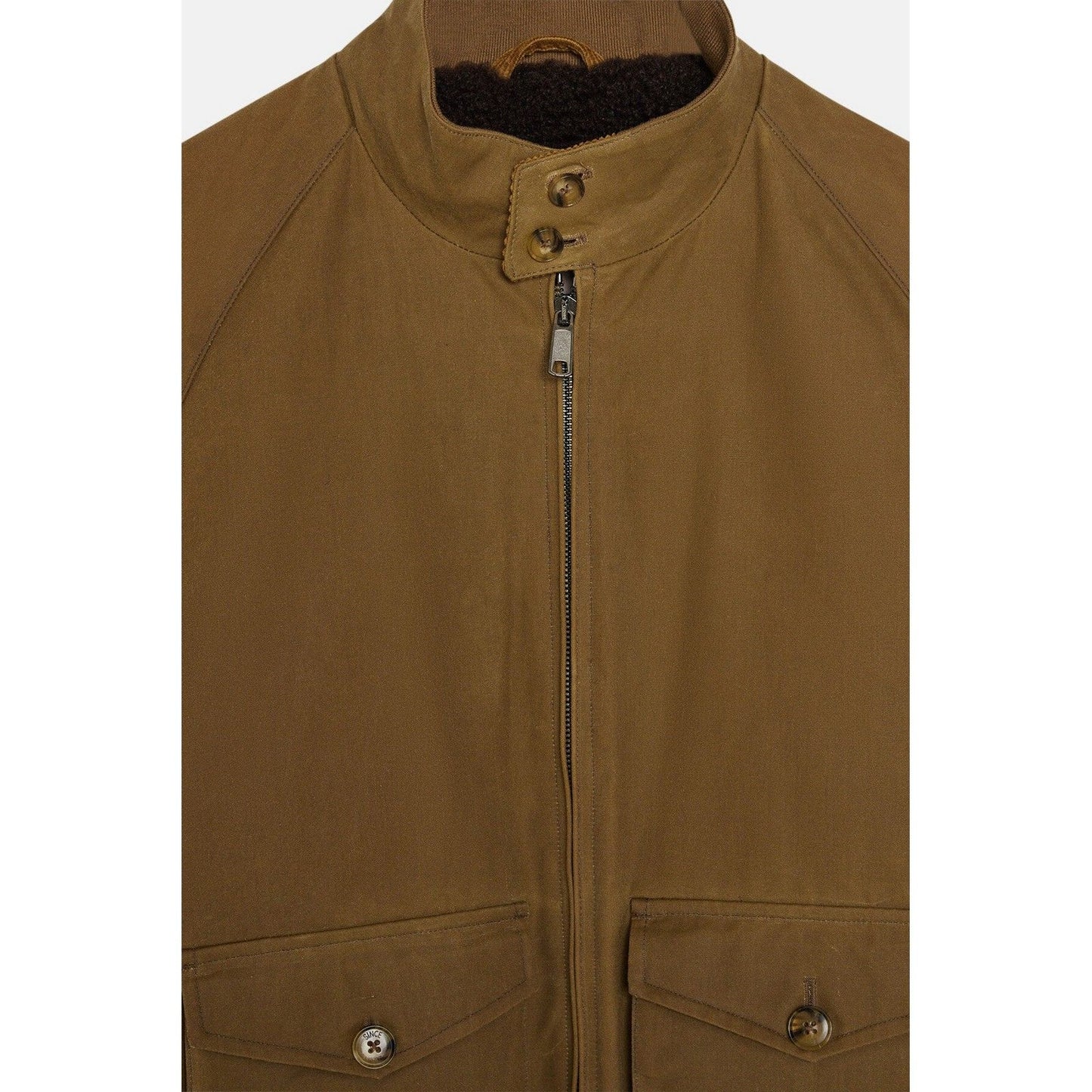 Baracuta Vestes pour hommes - Coton ciré G9 Af Pocket - Beige