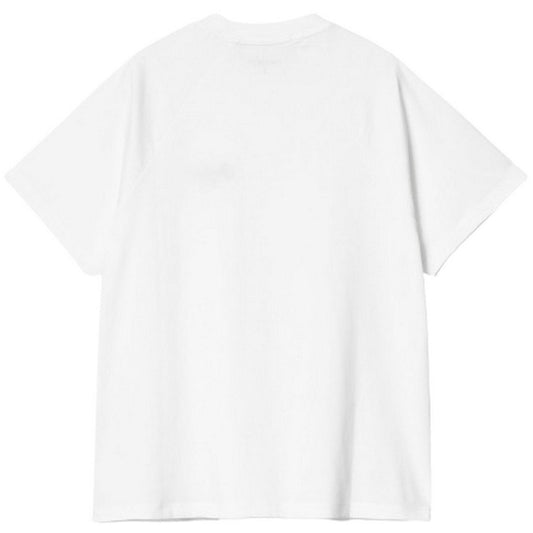 T-shirt Donna Carhartt Wip - W' S/S Signature T-Shirt - Bianco