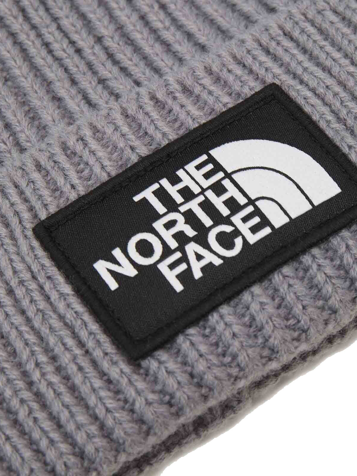 Berretti in maglia Unisex The North Face - Tnf Log Box Cuf Bne - Grigio