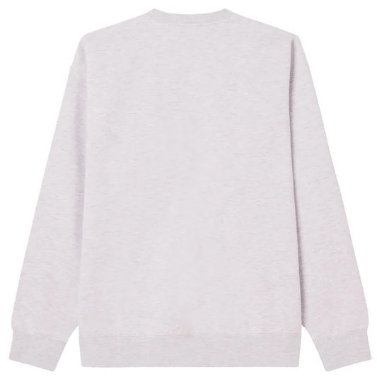 Obey Sudaderas con capucha para hombre - Forro polar Established Works Bold Crew Ii - Gris