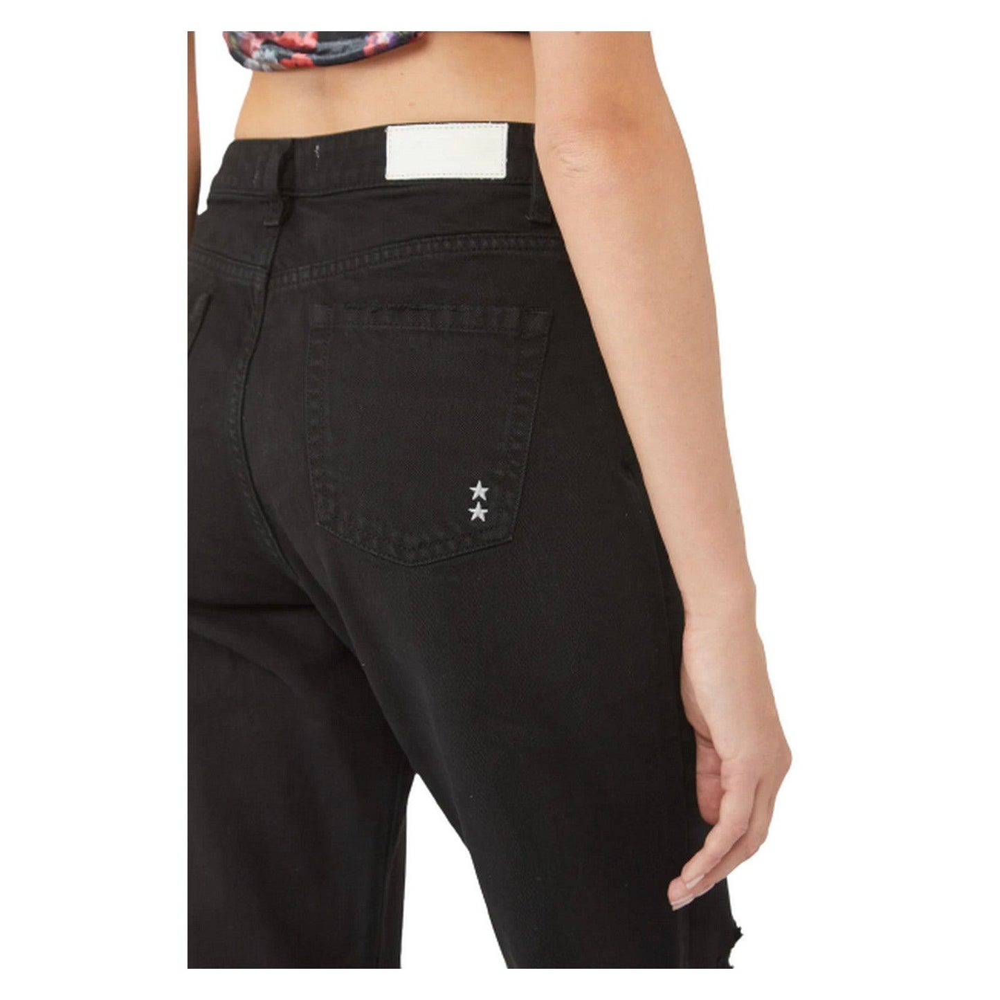 Damskie jeansy Icon Denim – Chloe – Czarne