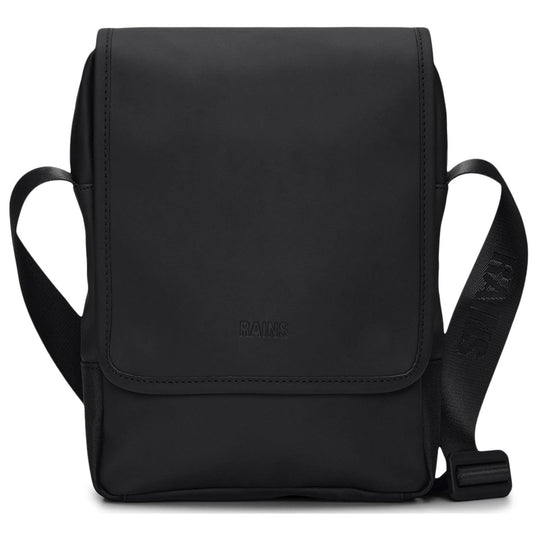 Bolsos de hombro unisex Rains - Trail Reporter Bag W3 - Negro