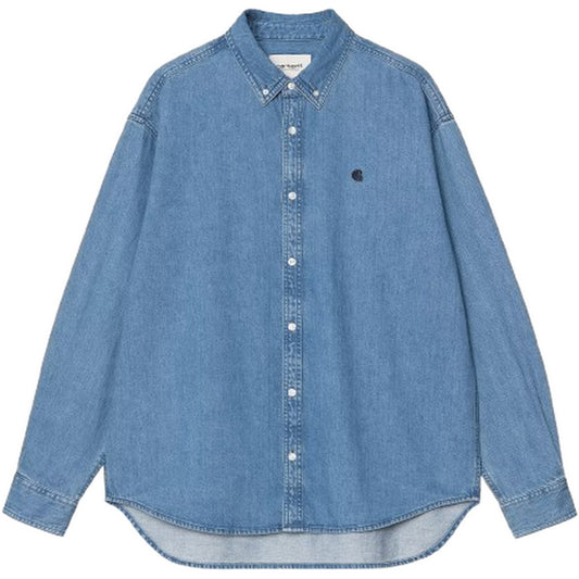 Camicie casual Uomo Carhartt Wip - L/S Lucas Shirt - Blu
