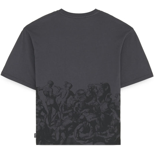 T-shirt Uomo Iuter - Battle Reverse Stitch Tee - Grigio