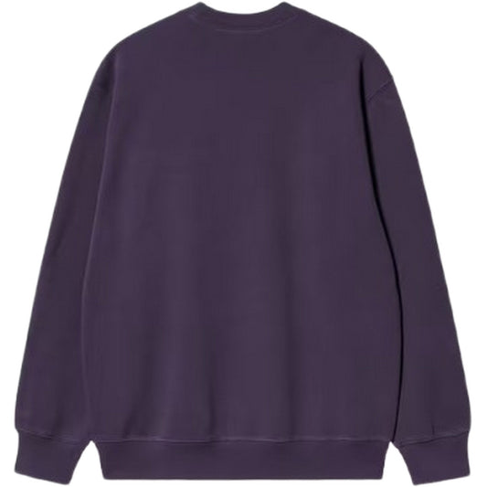 Carhartt Wip Herren-Kapuzenpullover – Carhartt Sweat – Lila
