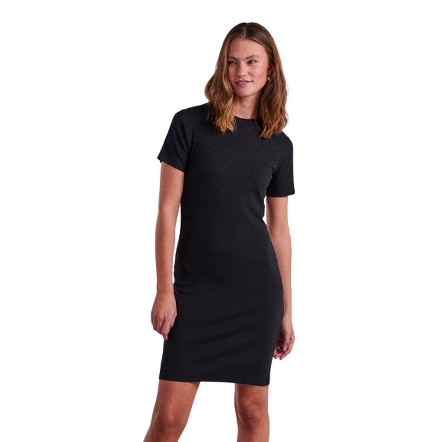 Vestiti casual Donna Pieces - Pcruka Ss Dress Noos Bc - Nero