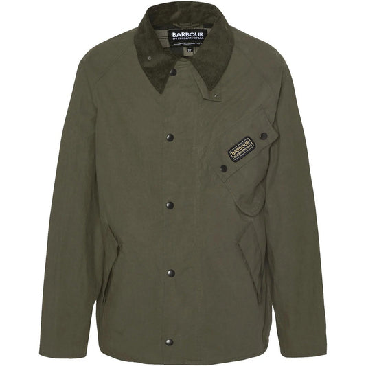 Giacche Uomo Barbour International - A7 Pacemaster Casual Jack - Verde