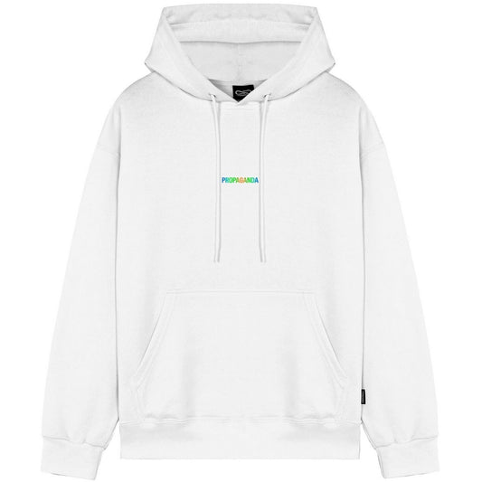 Bluzy męskie Propaganda - Bluza Neon Ribs - Biała