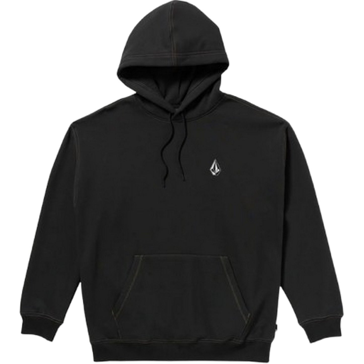 Felpe con cappuccio Uomo Volcom - Skidder Po - Nero