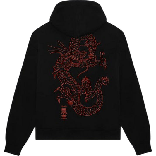 Felpe con cappuccio Uomo Dolly Noire - Tatsu Hoodie - Nero