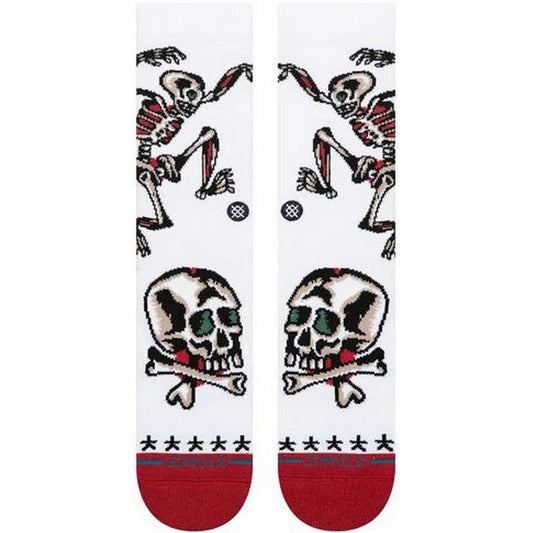 Calze Unisex Stance - Skeleton Crew - Bianco