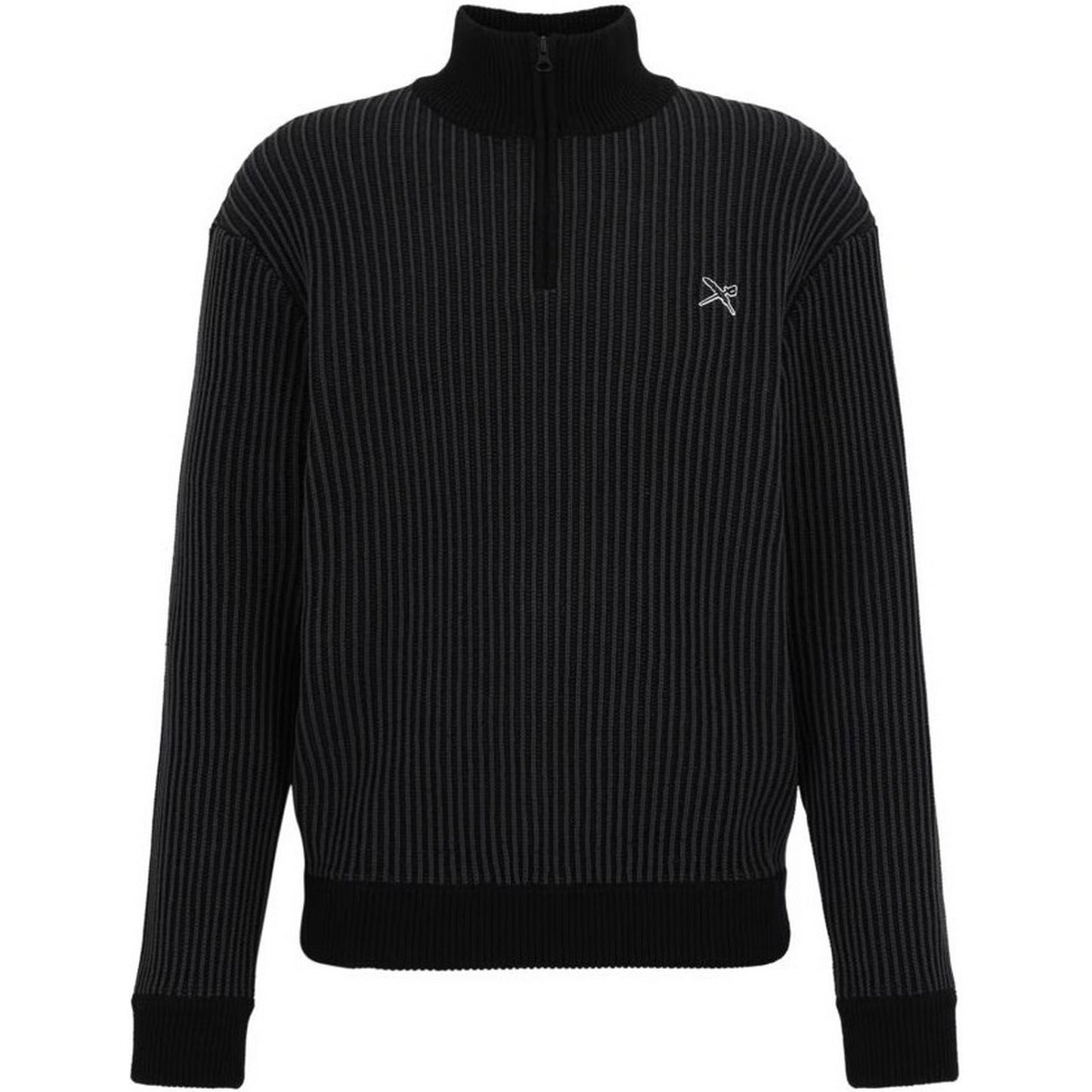 Maglie a manica lunga Uomo Iriedaily - La Flag Troyer - Nero