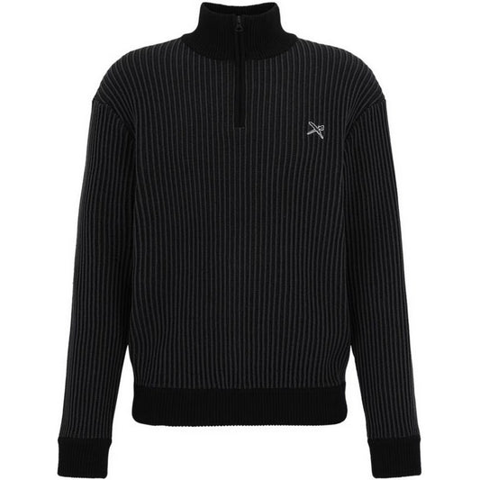 Camisas de manga larga para hombre Iriedaily - La Flag Troyer - Negro