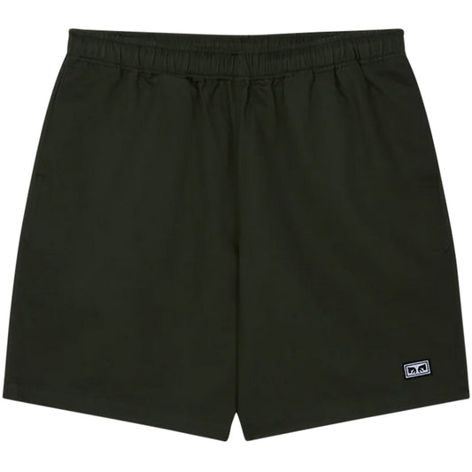 Pantaloncini Uomo Obey - Easy Relaxed Twill Short - Verde