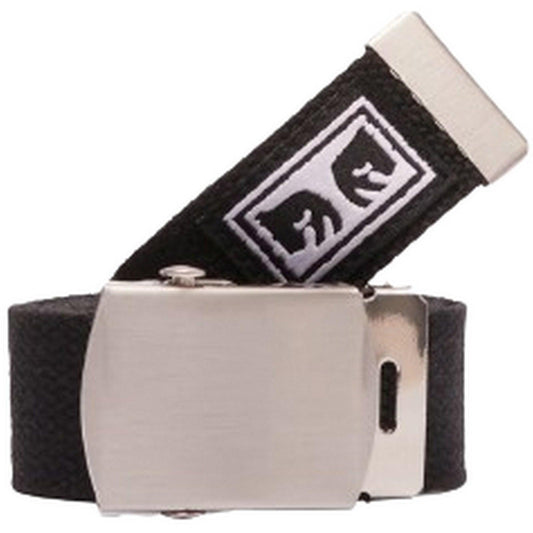Obey Unisex-Gürtel – Big Boy Webgürtel – Schwarz