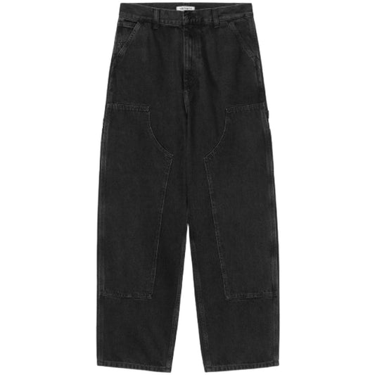 Pantalones de mujer Carhartt Wip - W' Brandon Double Knee Pant - Negro