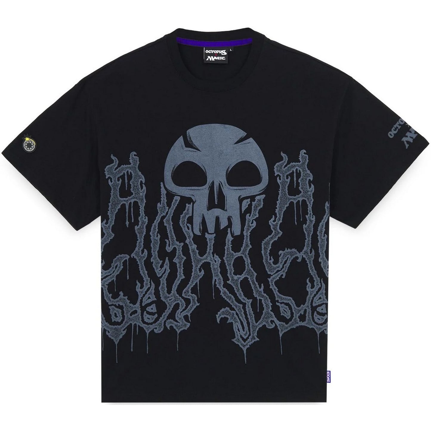 T-shirt Uomo Octopus - Magic: The Gathering Octopus Swamp Tee - Nero