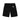 Bermudy unisex Carhartt Wip - krótkie spodenki na jedno kolano - czarne