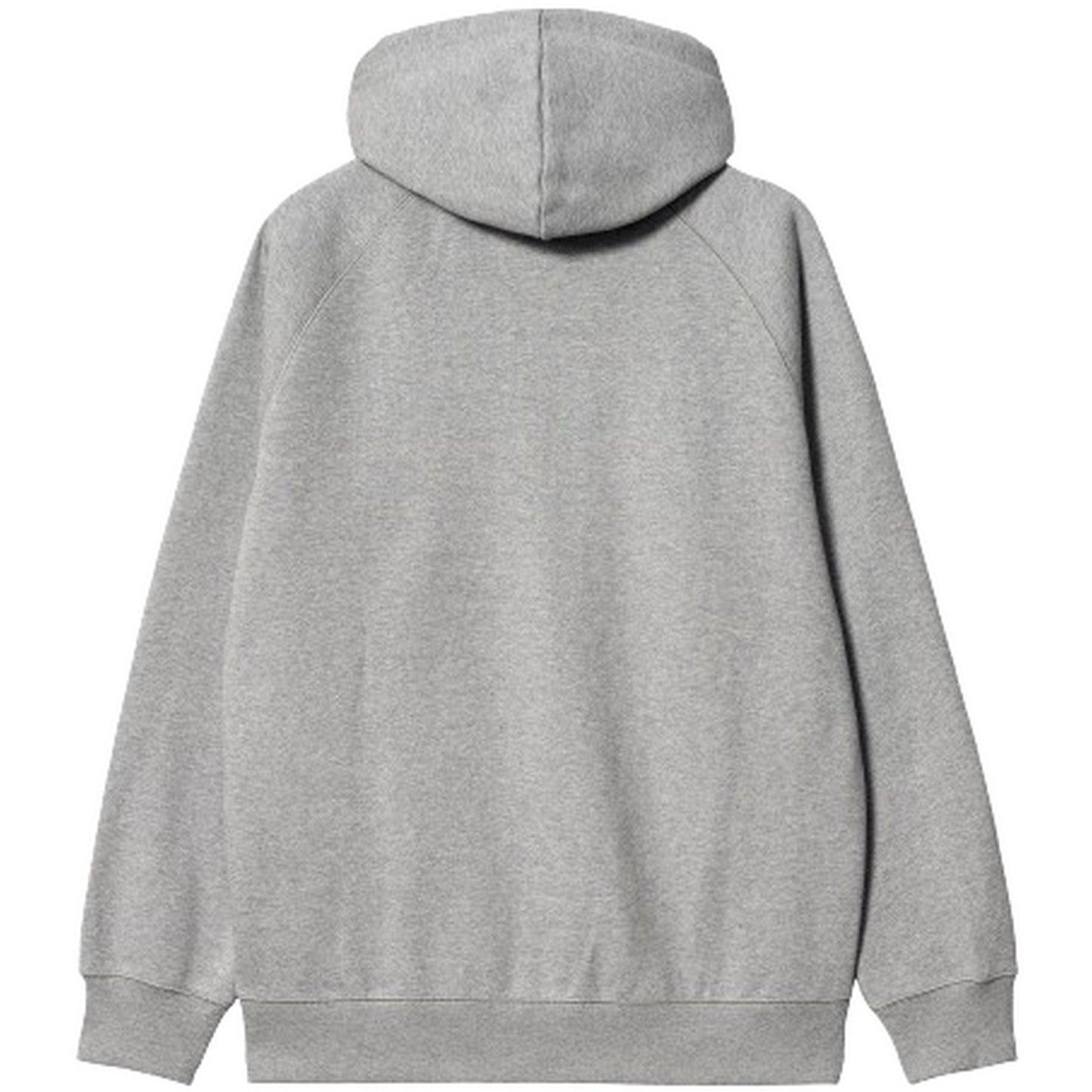 Carhartt Wip Herren Hoodies – Chase Jacke mit Kapuze – Grau