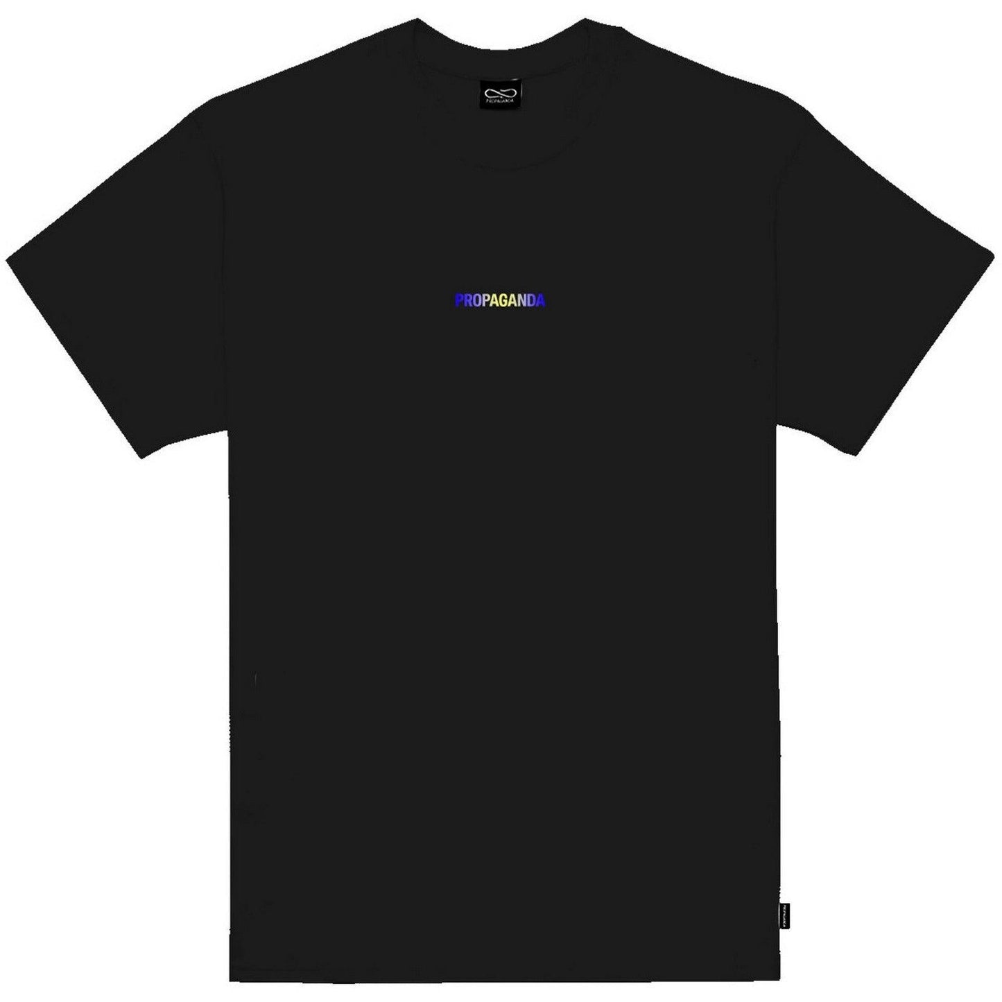 T-shirt Uomo Propaganda - T-Shirt Ribs Gradient - Nero