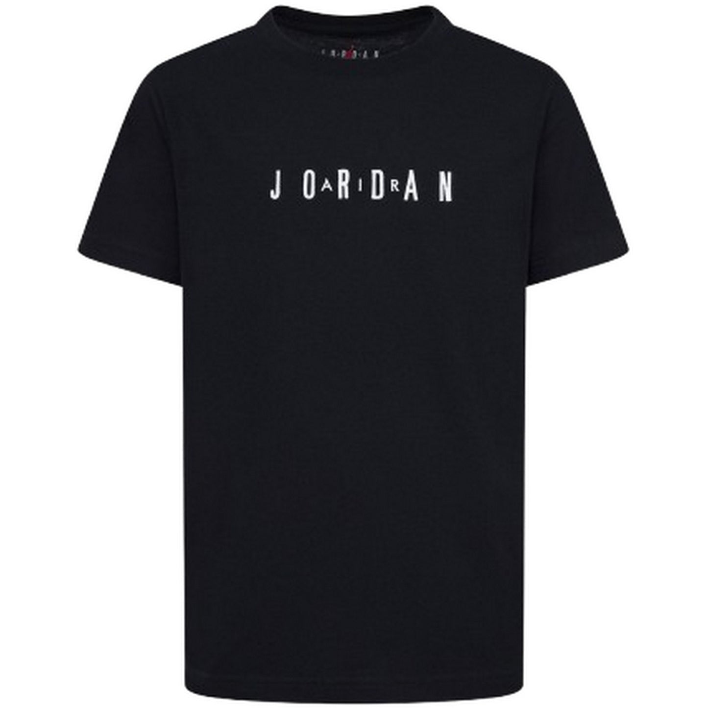 T-shirt Ragazzi Unisex Jordan - Jdb Mj Wordmark Emb Crew - Nero