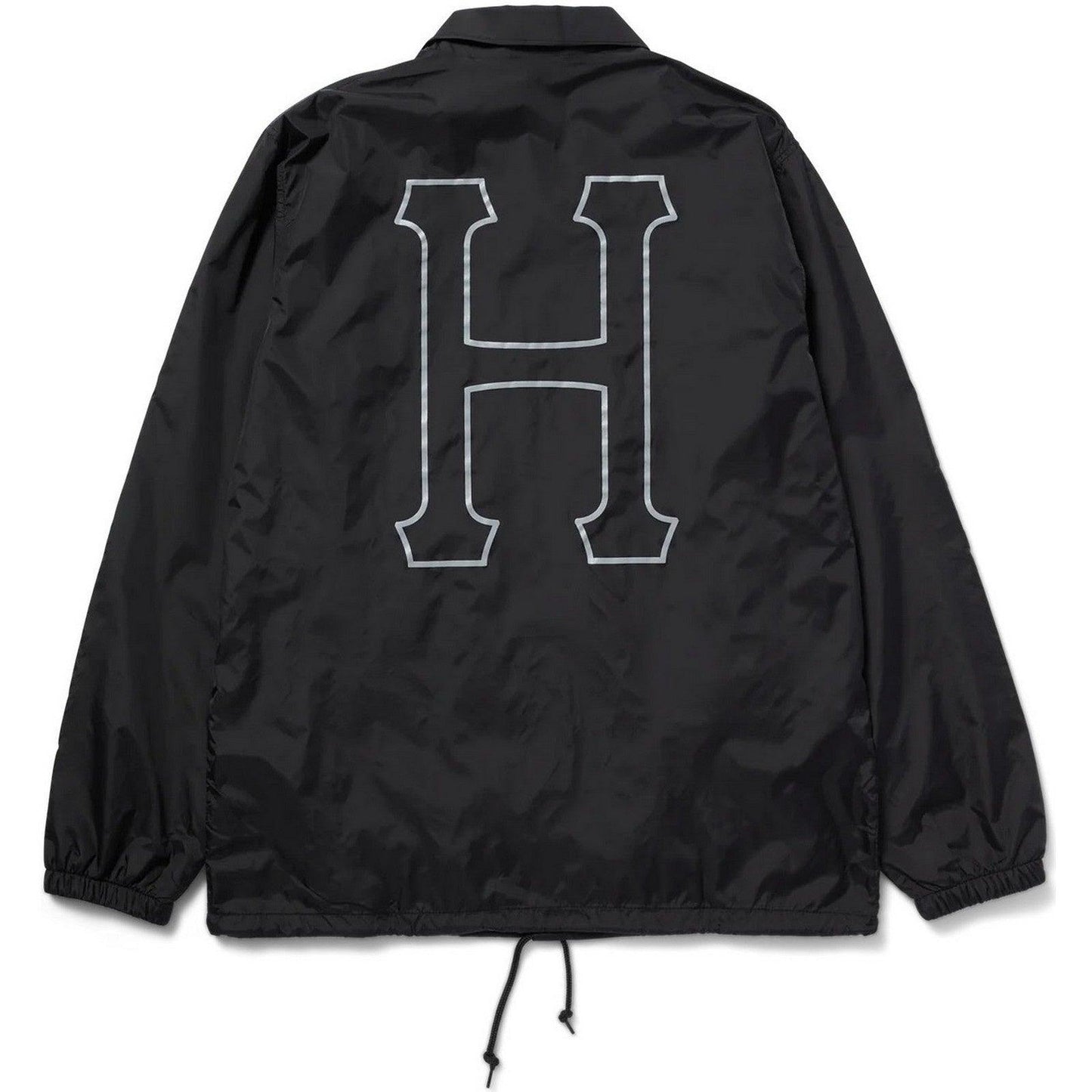 Giacche Uomo Huf - Huf Set H Coaches Jacket - Nero