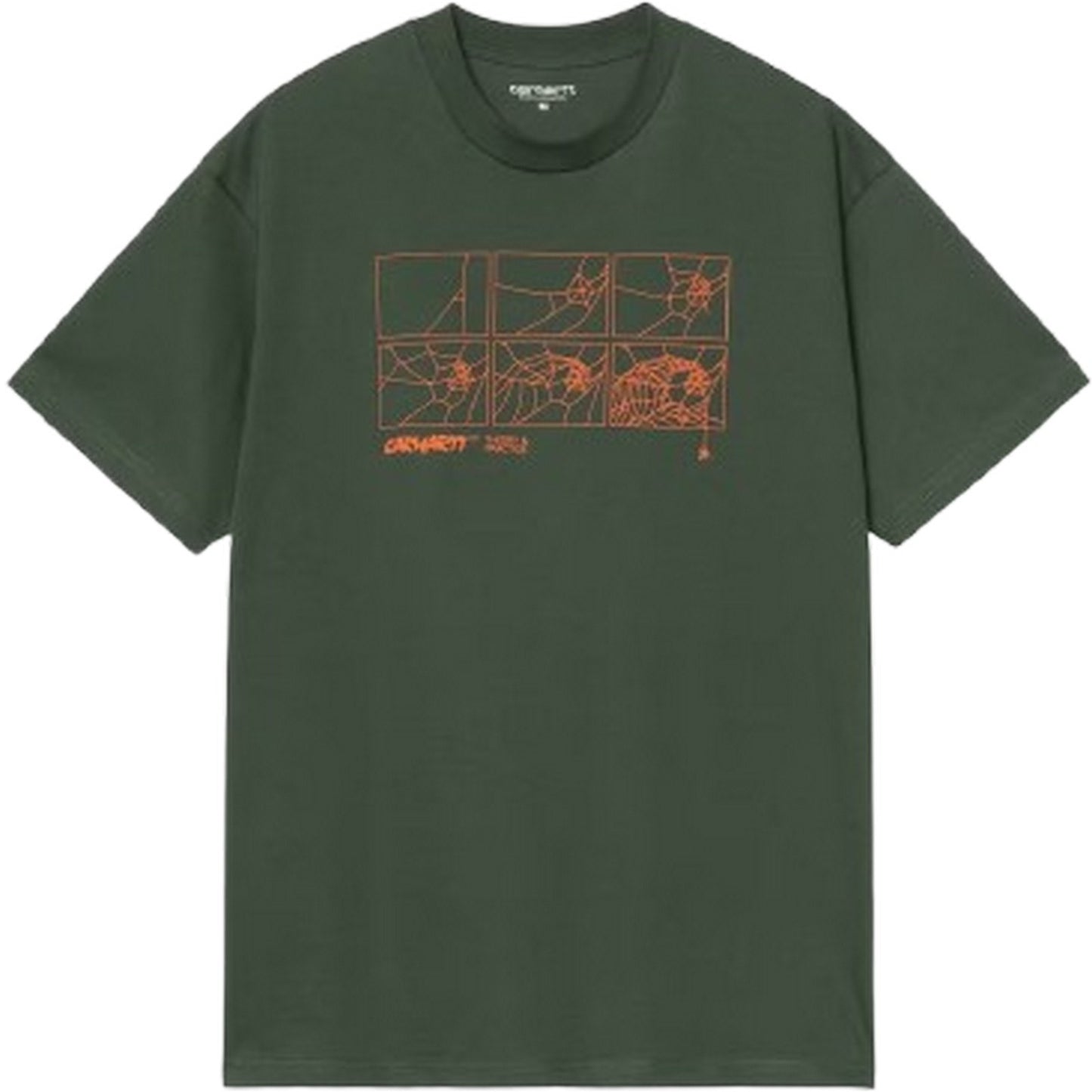 T-shirt Uomo Carhartt Wip - S/S Theory And Practice T-S - Verde