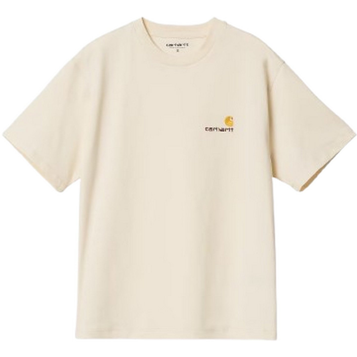 T-shirt Donna Carhartt Wip - W' S/S American Script T-Shirt - Bianco