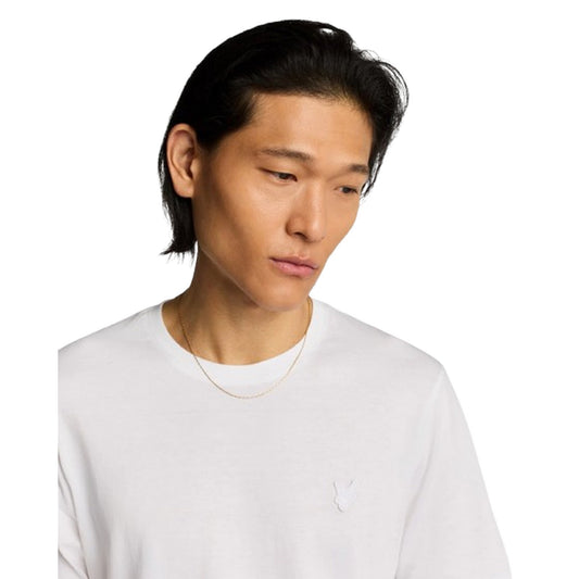 T-shirt Uomo Lyle & Scott - Superfine T-shirt - Bianco