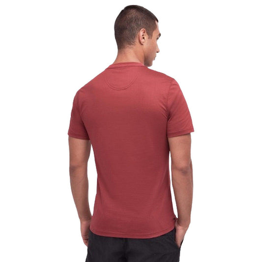 Camiseta de hombre Barbour International - Camiseta con logo pequeño - Burdeos