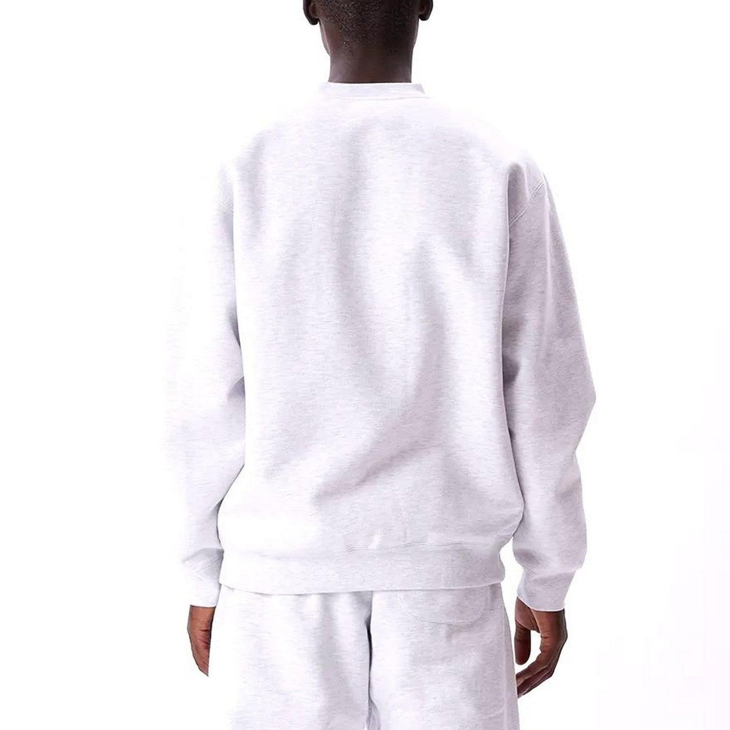 Felpe senza cappuccio Uomo Obey - Established Works Eyes Crew Fleece - Grigio